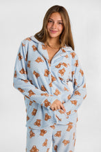 Graphic Plush Pajama Dad Shirt & Pants 2-Piece Set thumbnail 2