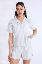 Cotton Pajama Striped Dad Shirt thumbnail 9