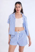 Cotton Pajama Striped Boxer Shorts thumbnail 1