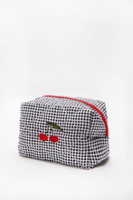 Quilted Zip-Up Make-Up Bag thumbnail 2