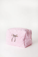 Quilted Zip-Up Make-Up Bag thumbnail 1