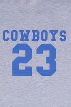 T-shirt décontracté imprime? graphique Cowboys '23 thumbnail 2