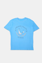 T-shirt coupe garçonne imprime? graphique Amalfi Coast thumbnail 1