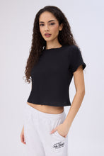 Beverly Hills Leisure Club Back Print Graphic Baby Tee thumbnail 3