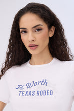 Fort Worth Texas Rodeo Graphic Baby Tee thumbnail 2