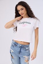 California Oceanside Retreat Graphic Baby Tee thumbnail 1