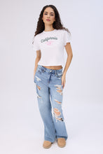 California Oceanside Retreat Graphic Baby Tee thumbnail 3