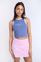 La Dolce Vita Embroidered Graphic High Neck Tank Top thumbnail 1