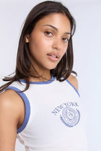 New York Crest Embroidered Graphic High Neck Tank Top thumbnail 2