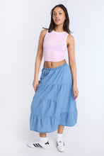 Pretty Please Embroidered Graphic High Neck Tank Top thumbnail 4