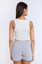 Monaco Crest Graphic High Neck Tank Top thumbnail 3