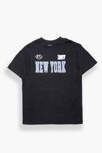 T-shirt coupe garçonne imprimé New York 1997 thumbnail 1
