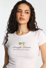 Amalfi Coast Graphic Baby Tee thumbnail 2