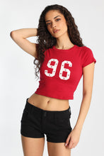 T-shirt ajusté imprime? graphique Étoile 96 thumbnail 2