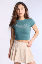 T-shirt ajusté imprime? graphique Boston thumbnail 1