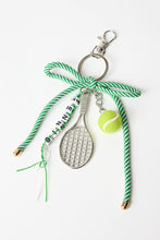 Tennis Metal Bag Charm thumbnail 1