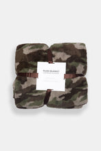 Printed Plush Sherpa Throw Blanket thumbnail 7