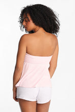 Pointelle Knit Strapless Babydoll Top thumbnail 7