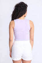 Ribbed Square Neck Tank Top thumbnail 23