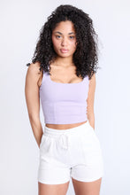 Ribbed Square Neck Tank Top thumbnail 21