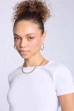 Ribbed Crew Neck Baby Tee thumbnail 15