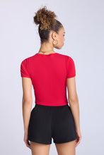 Ribbed Crew Neck Baby Tee thumbnail 35