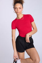 Ribbed Crew Neck Baby Tee thumbnail 37