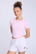 Ribbed Crew Neck Baby Tee thumbnail 38