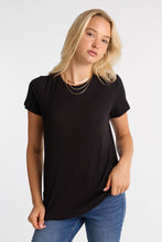 T-shirt décontracté à col ras du cou manches courtes thumbnail 2
