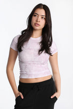 Short Sleeve Crew Neck Longline Tee thumbnail 6