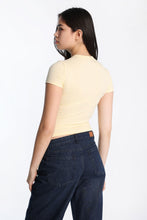 Short Sleeve Crew Neck Longline Tee thumbnail 3