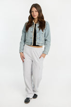 Sherpa-Lined Denim Jacket thumbnail 8