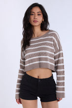 Crochet-Style Crew Neck Sweater thumbnail 6