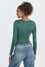 Super Soft Long Sleeve Square Neck Bodysuit thumbnail 15