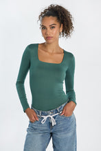 Super Soft Long Sleeve Square Neck Bodysuit thumbnail 13