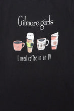 Gilmore Girls I Need Coffee In An IV Graphic Boyfriend Tee thumbnail 2