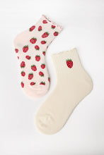 Embroidered Boyfriend Crew Socks 2-Pack thumbnail 1