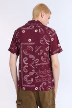 Chemise de vacances à manches courtes imprimé Bandana délavé thumbnail 11