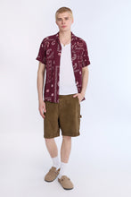 Chemise de vacances à manches courtes imprimé Bandana délavé thumbnail 12