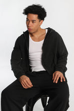 North Western Washed Zip-Up Hoodie thumbnail 5