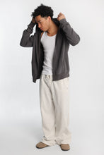 North Western Washed Zip-Up Hoodie thumbnail 9