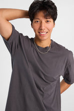 Premium Heavy-Weight Knit Crew Neck Relaxed Tee thumbnail 7