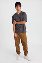 Premium Heavy-Weight Knit Crew Neck Relaxed Tee thumbnail 9