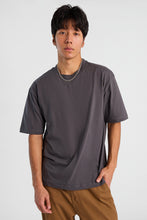Premium Heavy-Weight Knit Crew Neck Relaxed Tee thumbnail 6
