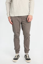 Slim Cinched Bottom Twill Jogger thumbnail 19