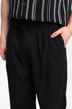 Linen-Blend Pull-On Pants thumbnail 3