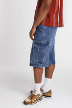 Baggy Cargo Denim Shorts thumbnail 5