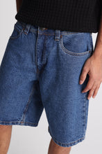 Snake & Rose Embroidered Loose Denim Shorts thumbnail 3