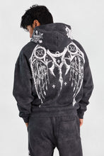 Arsenic Wings Graphic Washed Boxy Hoodie thumbnail 3