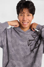 Arsenic Wings Graphic Washed Boxy Hoodie thumbnail 6